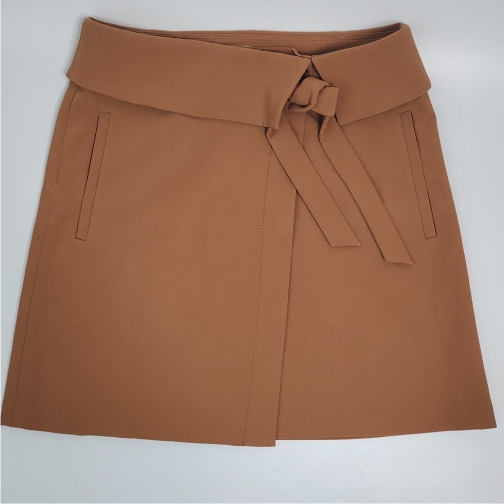 LOFT Elegant Camel Skirt